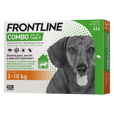 Frontline Combo Antiparassitario 3 Fialette Per Cani