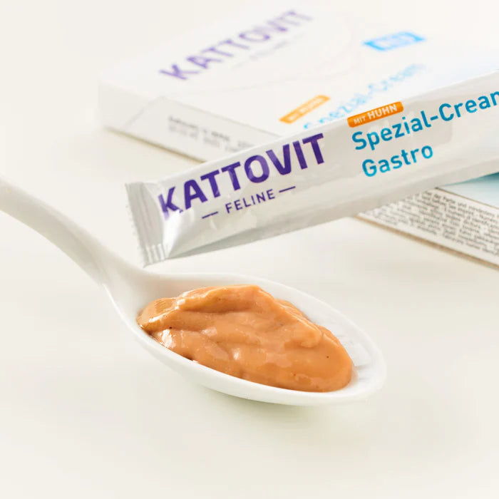 Kattovit Crema Gastro Per Gatti Adulti - 11 Pz Da 6 Bustine x 15 gr.