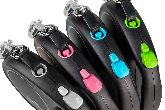 Flexi Black Design Guinzaglio In Corda XS 3 Metri Per Cani, Cuccioli e Gatti