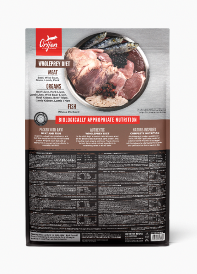 Orijen Dog Regional Red 11,4 Kg - Cibo Secco Per Cani Adulti