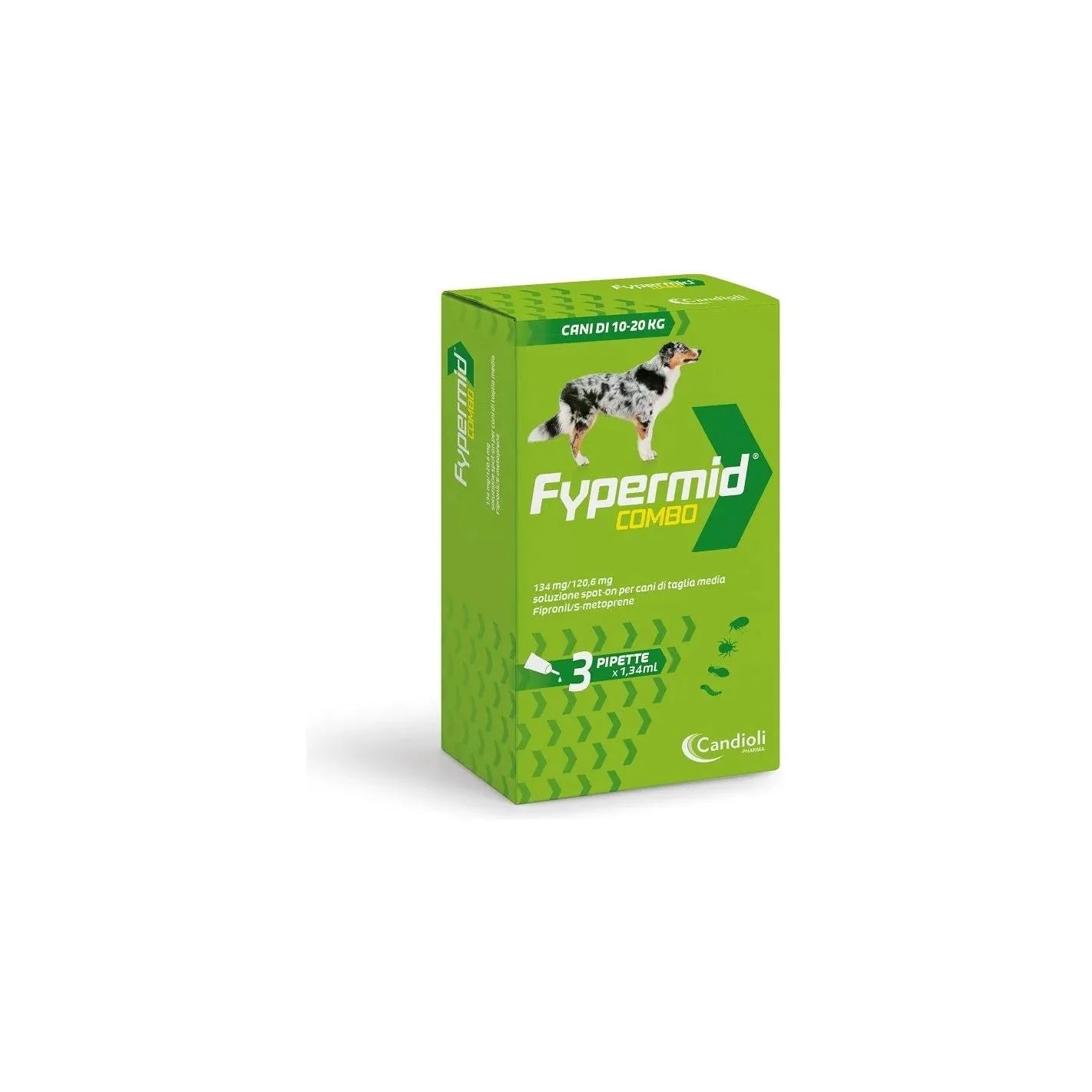 Candioli Fypermid Combo 3 Pipette Spot-on per Cani