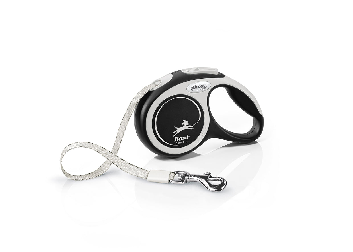 Flexi Comfort Guinzaglio Fettuccia XS 3 Metri Per Cani, Cuccioli e Gatti