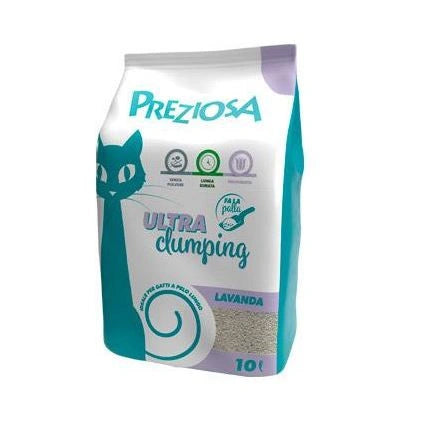Preziosa Ultraclumping 10 Litri Lettiera Per Gatti