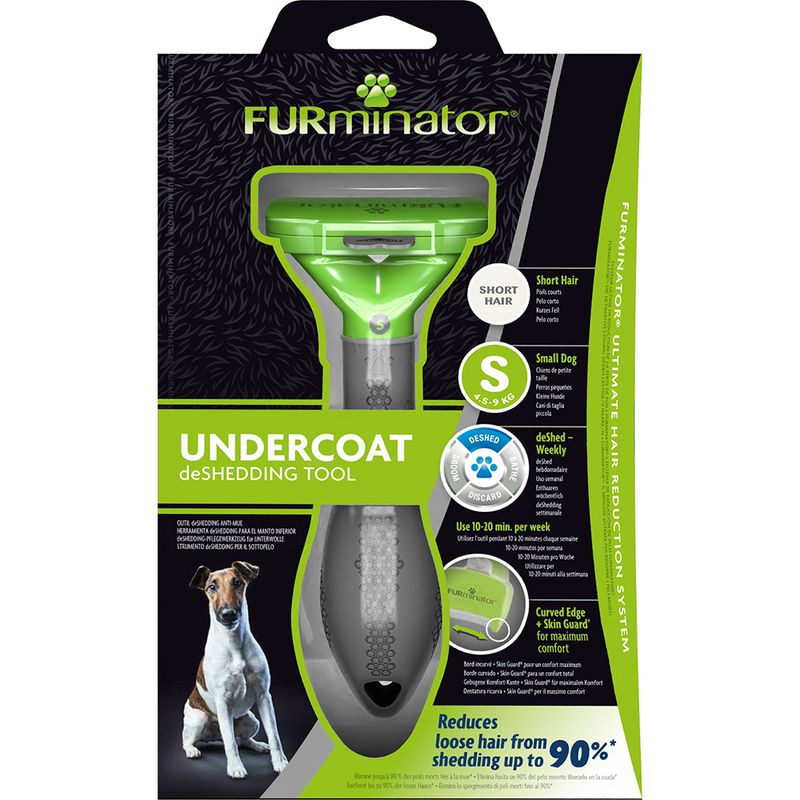 Deshedding FURminator Spazzola Per Cani Di Taglia Piccola