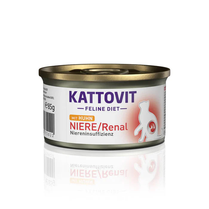 Kattovit Renal Per Gatti Adulti - 12 Lattine Patè x 85 Gr.